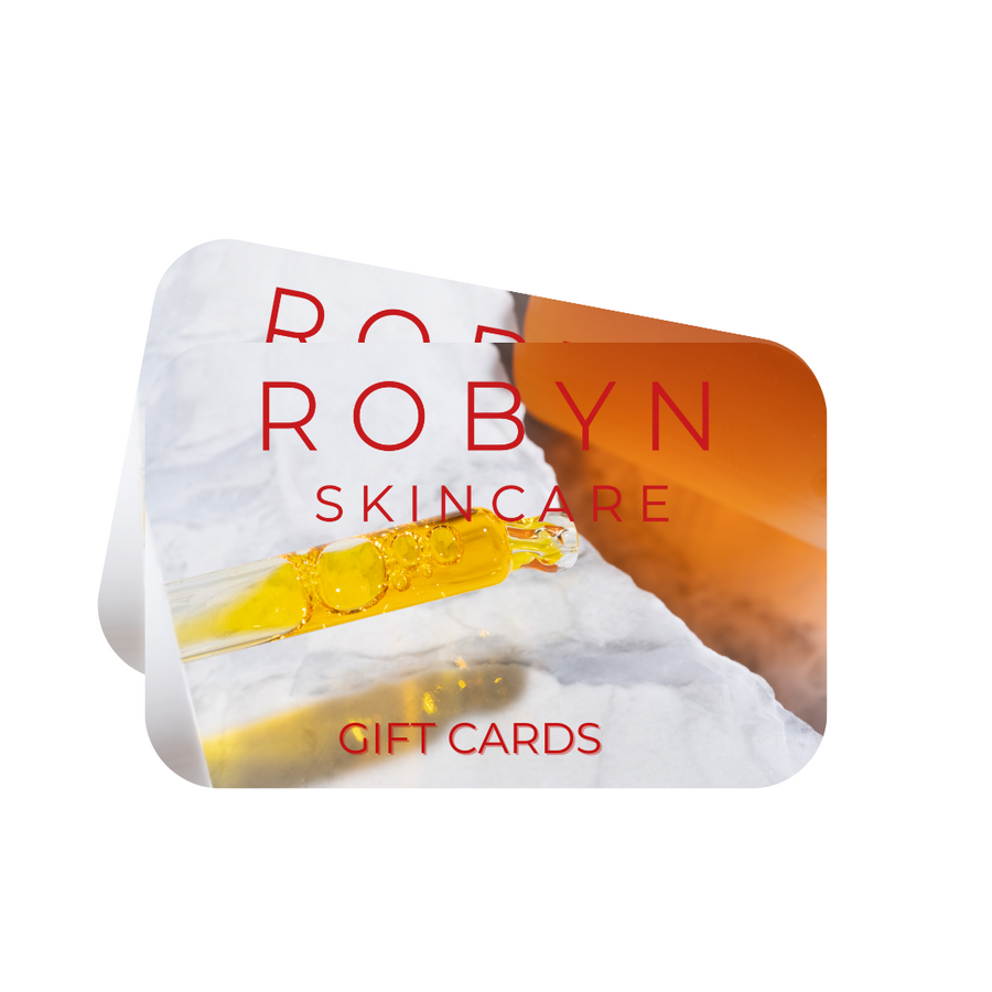 Robyn Skincare digital Gift Cards are now available. If you're not sure what to give friends or loved ones, why not treat them to the gift of skin health, and let them choose the perfect product themselves.